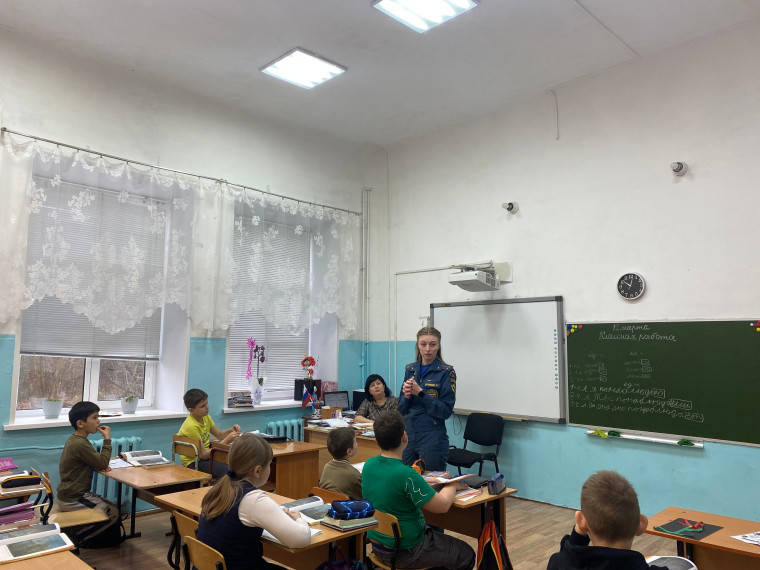 Встреча с инспектором пожарного надзора «Осторожно. Это опасно!».