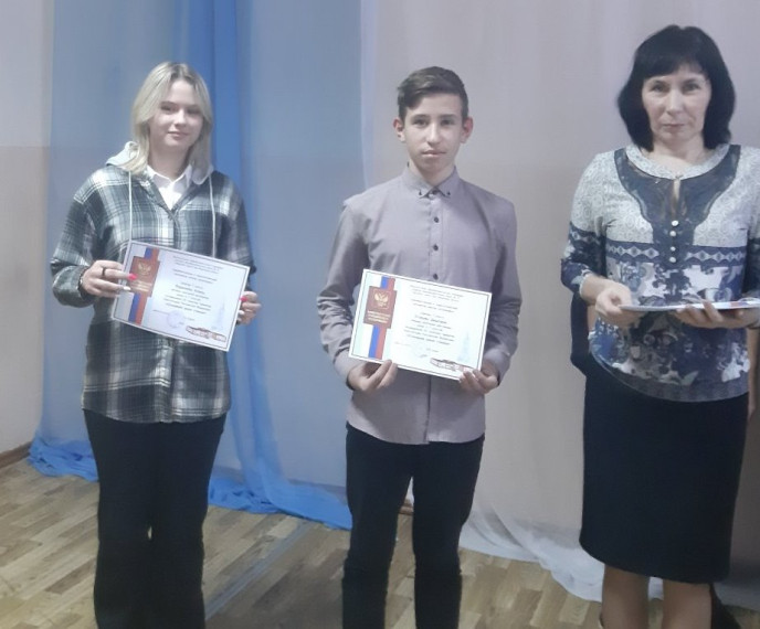 Итоги школьной олимпиады, посвященной Дню Конституции.
